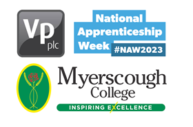 #NAW2023 - Applications are open for the next intake of apprentices at Vp plc with Myerscough College