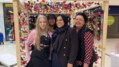 Image for news article: Major exhibition time for Myerscough floristry students