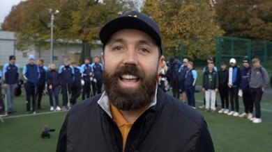 Image for news article: WATCH: Myerscough golf student wins £5,000 in YouTube challenge