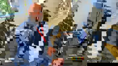 Image for news article: Wes Johnson takes charge at Myerscough College and University Centre