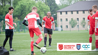 Image for news article: Myerscough earns England Football ‘Accredited College’ status