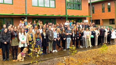 Image for news article: Degree students share their research projects at Graduate Showcase