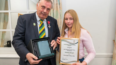 Image for news article: Myerscough student wins prestigious agriculture award