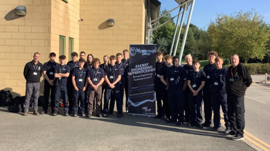 Image for news article: Eighteen young Myerscough apprentices embark on engineering career with Northern