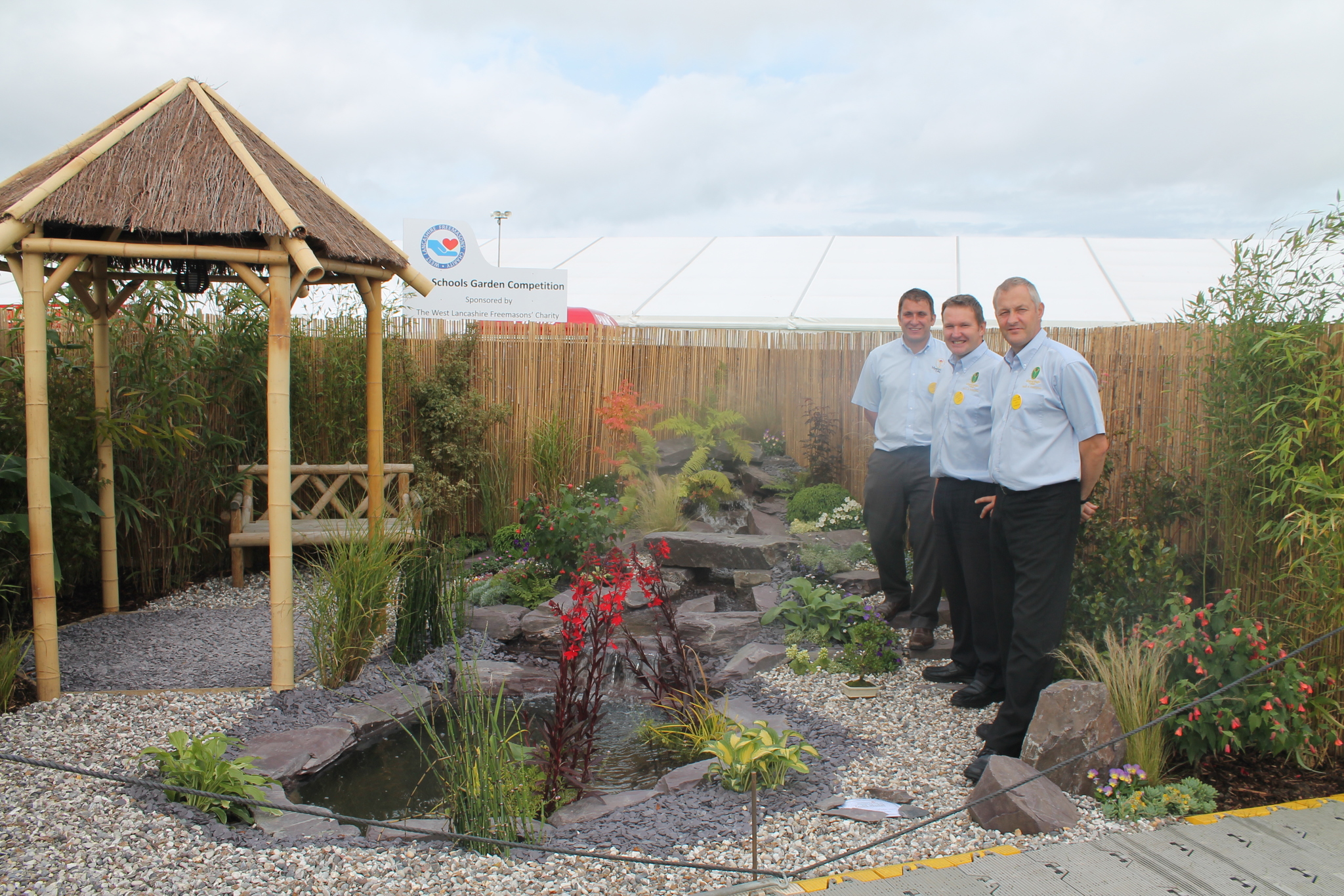 Staff and students won Gold for their entry at the Southport Flower Show in 2015.