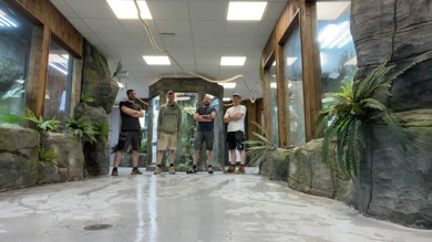 Image for news article: ‘Industry standard’ new reptile room unveiled at Myerscough’s Animal Studies Centre