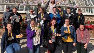 Image for news article: A great first year ends at Myerscough’s new Warrington campus