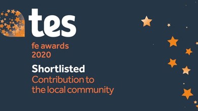 Image for news article: Croxteth campus recognised in prestigious national Tes FE Awards