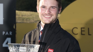 Image for news article: Myerscough a cut above in Student Greenkeeper of the Year Awards