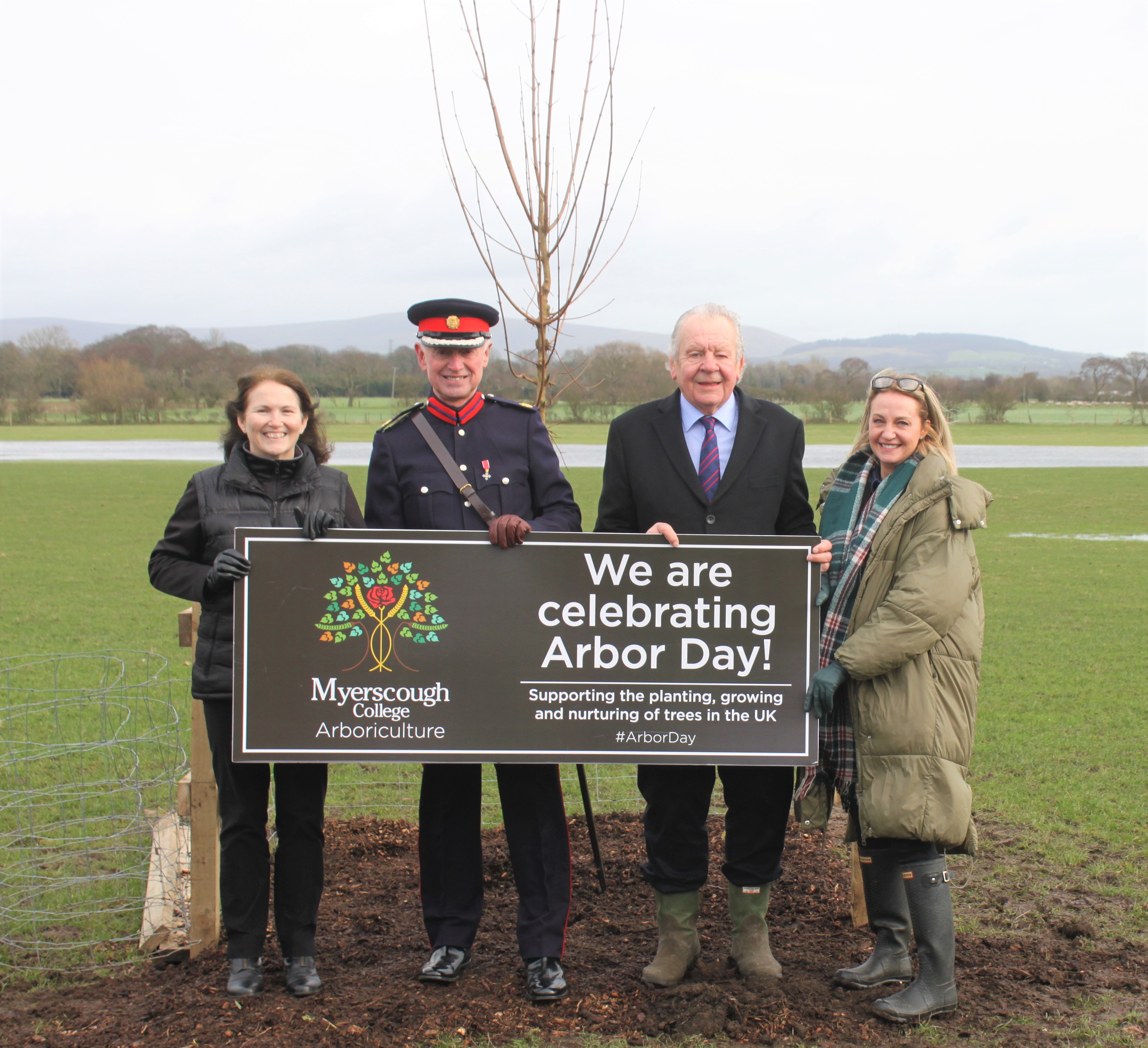 Myerscough Dig Deep For Queen’s Green Canopy | Myerscough College