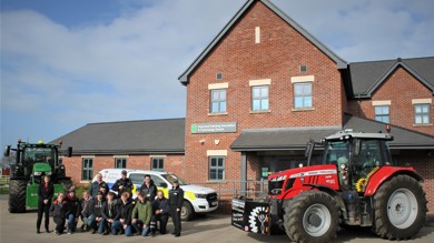 Image for news article: Myerscough innovation leads fight against rural crime in Lancashire