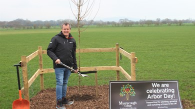 Image for news article: Myerscough revved up for Queen’s Green Canopy