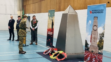 Image for news article: Importance of Uniformed Protected Services highlighted as part of Armistice Day commemorations