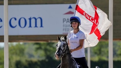Image for news article: Equine student gallops to Mounted Games glory