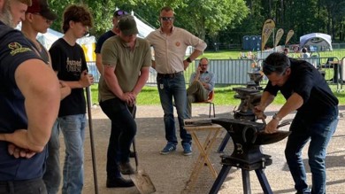 Image for news article: Myerscough future farriers excel in national shoemaking competition