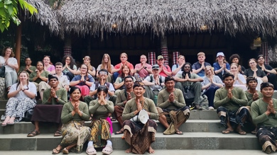 Image for news article: Bali trip provides incredible cultural journey for Myerscough students