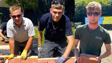 Image for news article: Myerscough landscape apprentices pave their way to 2025 Worldskills final