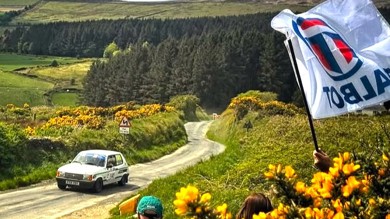 Image for news article: Myerscough motorsport hits top gear at the Manx rally